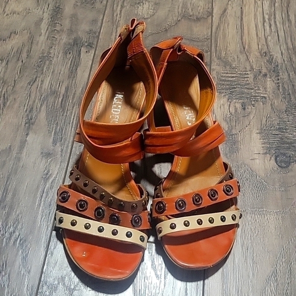 Made in Italy vintage comforble shoes. Wedges, Lav artigiana. Size 40 / 9.5 - Picture 1 of 5